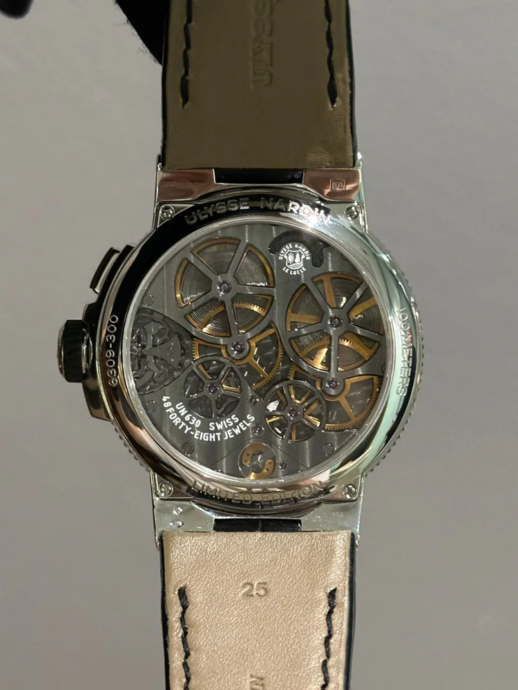 Ulysse Nardin Marine Grand Deck 44 MM Limited Edition 18 pcs Platinum  